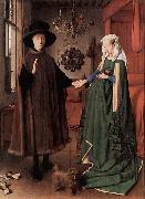 Jan Van Eyck The Arnolfini Portrait oil painting artist